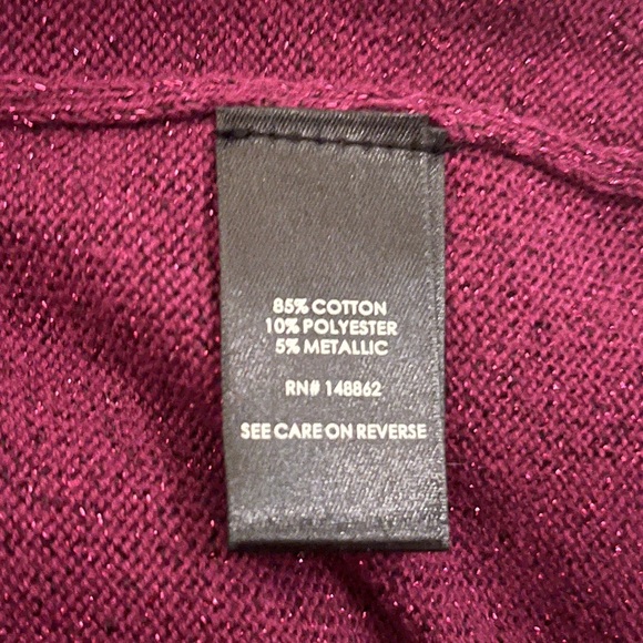 Off the shoulder purple with shimmer dress from torrid - Picture 5 of 6